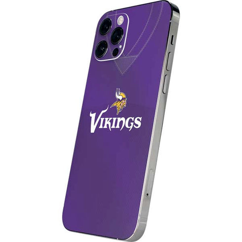 NFL Minnesota Vikings Team Jersey iPhone 12 Pro Skin